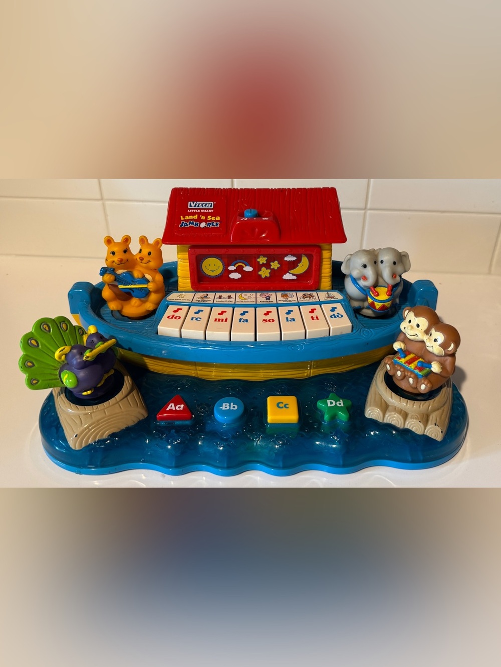 Vintage 90’s VTech Little Smart Land 'n Sea Jamboree interactive musical toy